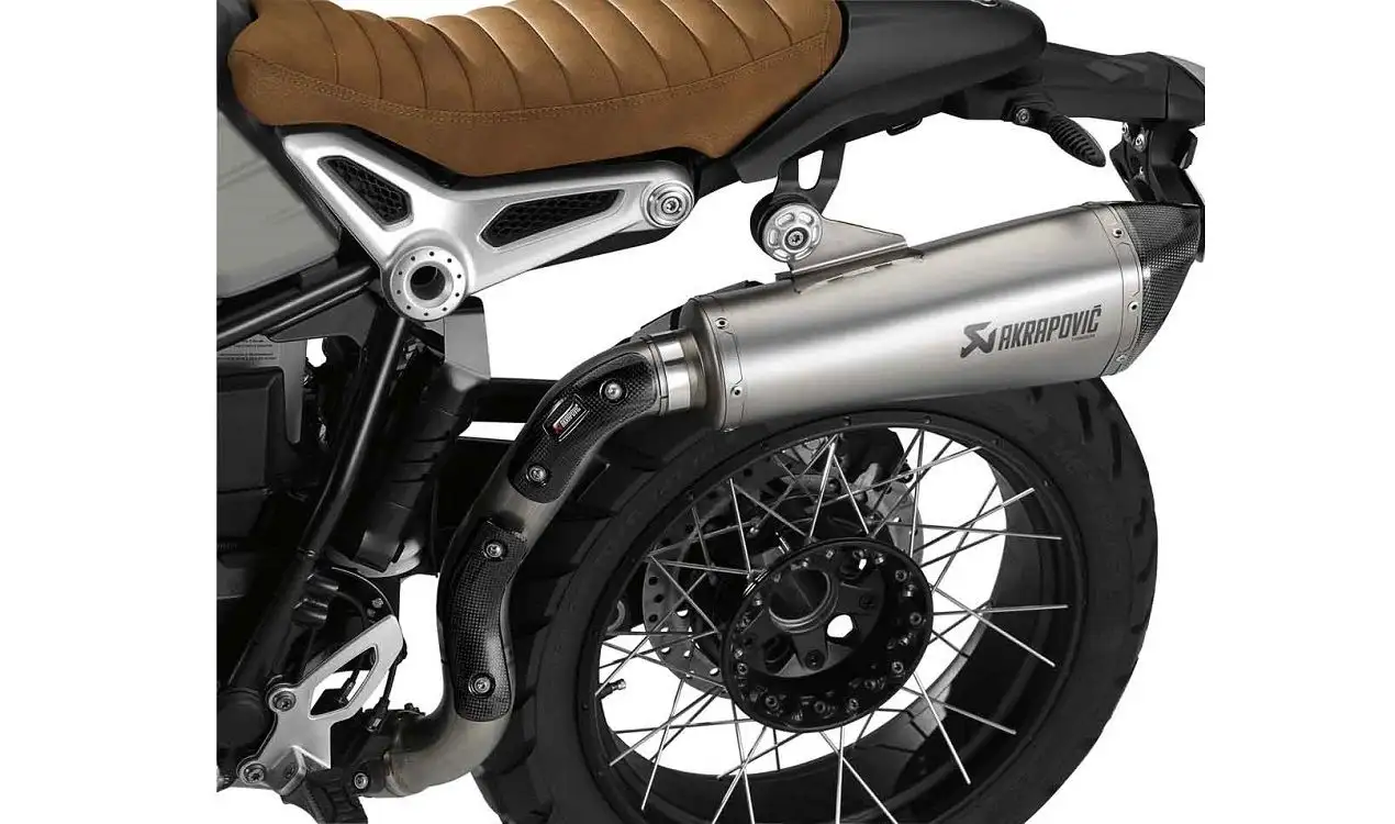 BMW Motorrad Verbindungsrohr lang silber - K21 K22 K23 K32 K33