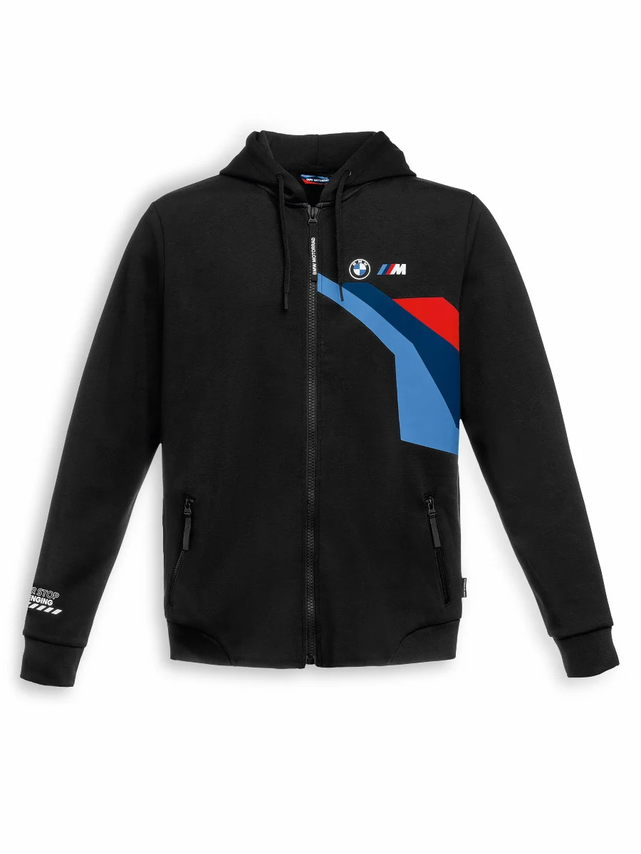 BMW Motorrad Zip-Hoodie Motorsport Herren schwarz