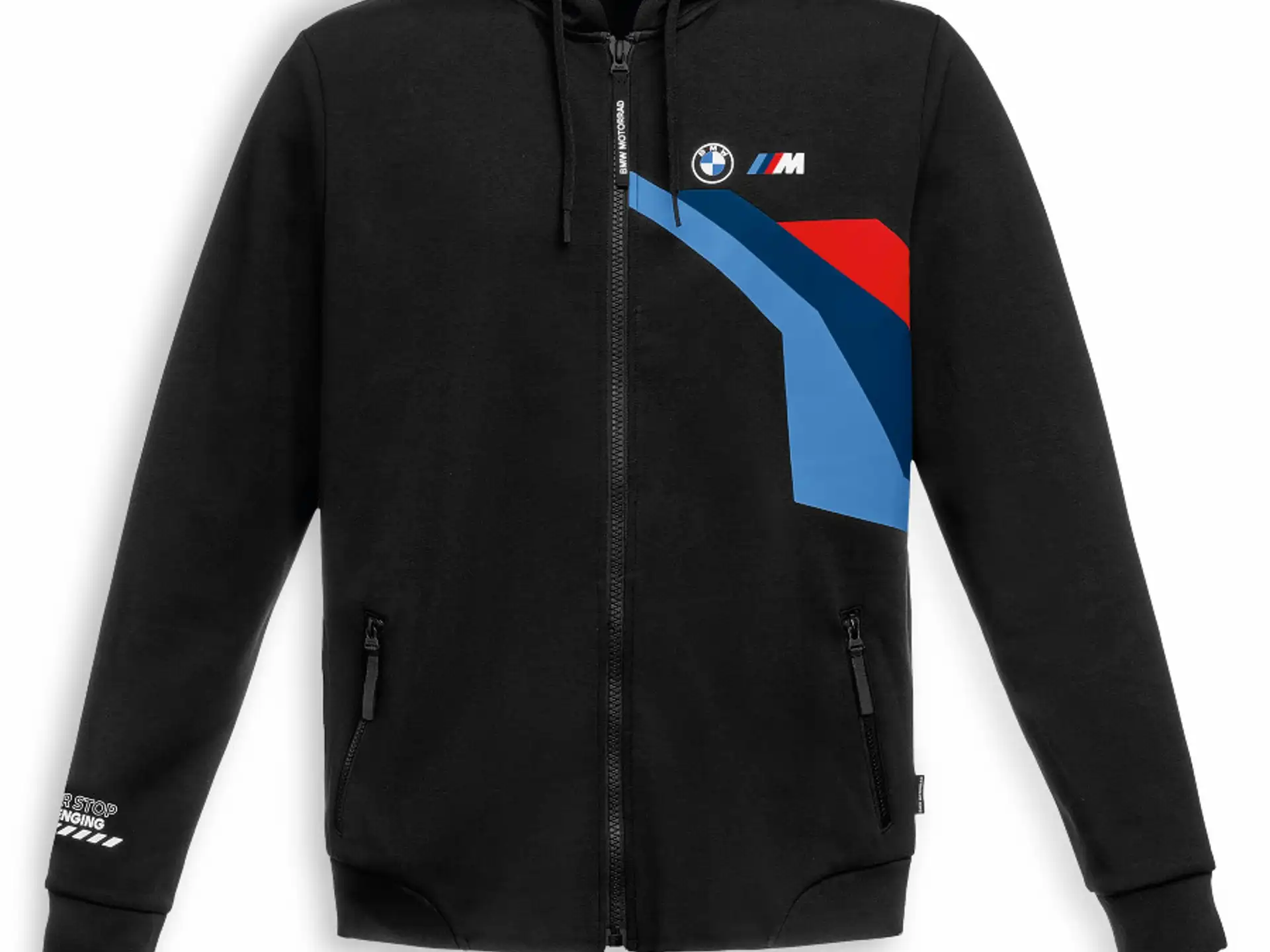 BMW Motorrad Zip-Hoodie Motorsport Herren schwarz