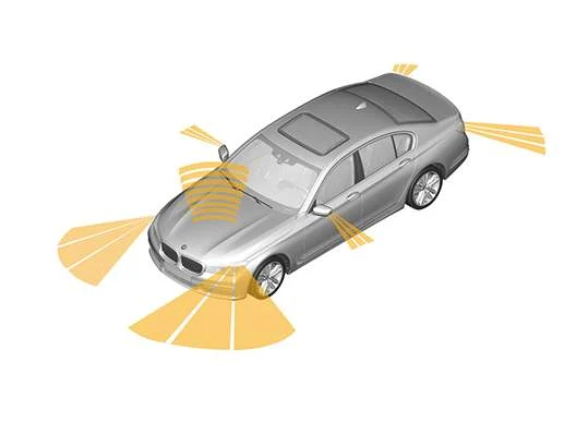 BMW Nachrüstsatz Diebstahlwarnanlage DWA 5er G30 G31