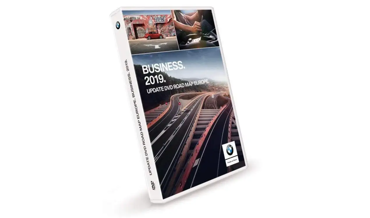 BMW Navi Update 2019 Business DVD Road Map Europe - „Last Edition