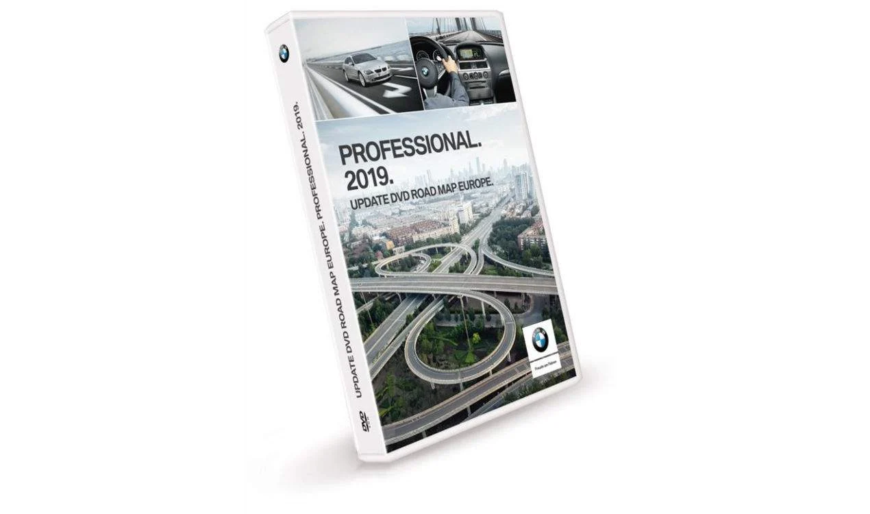 BMW Navi Update Professional 2019 DVD Road Map Europe 