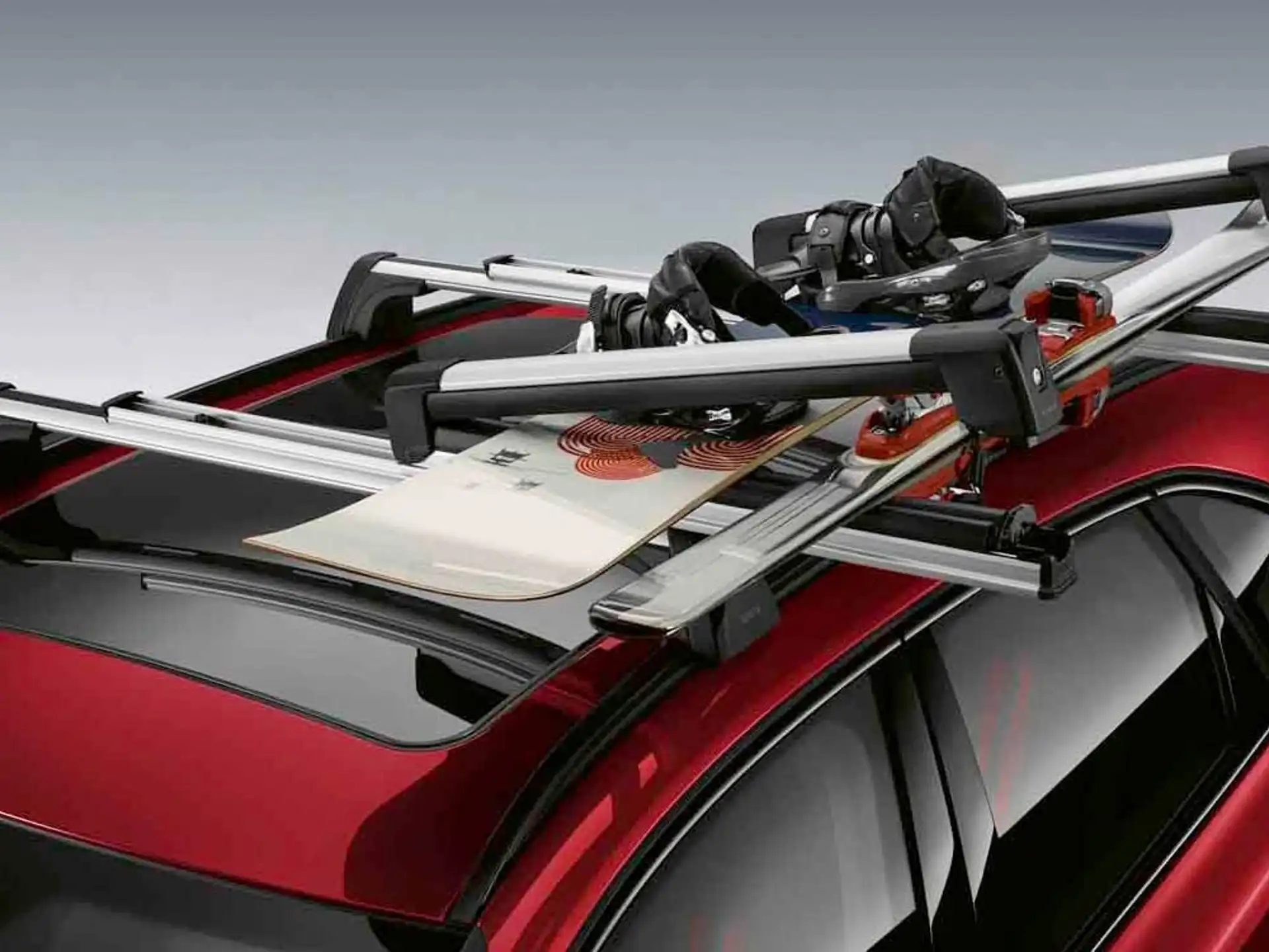 BMW Ski- und Snowboard-Halterung ausziehbar