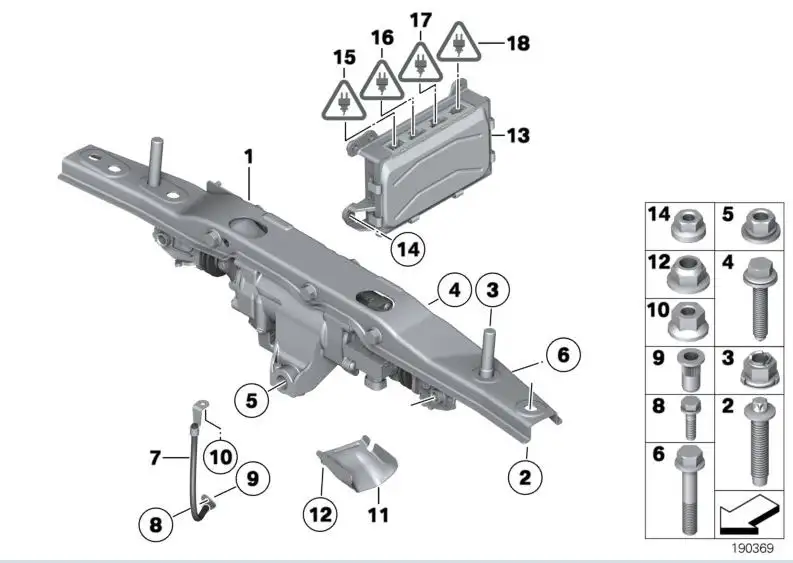 BMW Steuergerät HSR F01 F02 F06 F07 F10 F11 F12 F13 33346854032 -