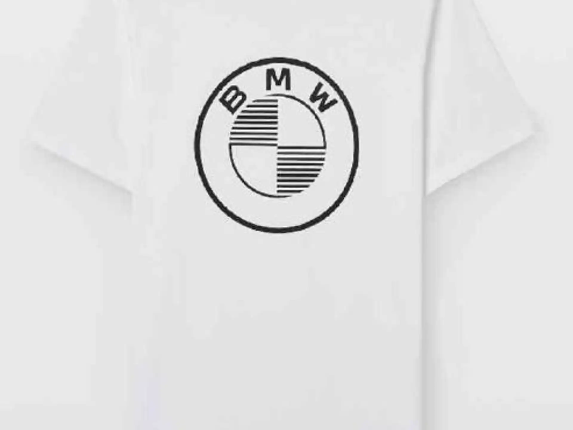 BMW T-Shirt Logo schwarz Herren