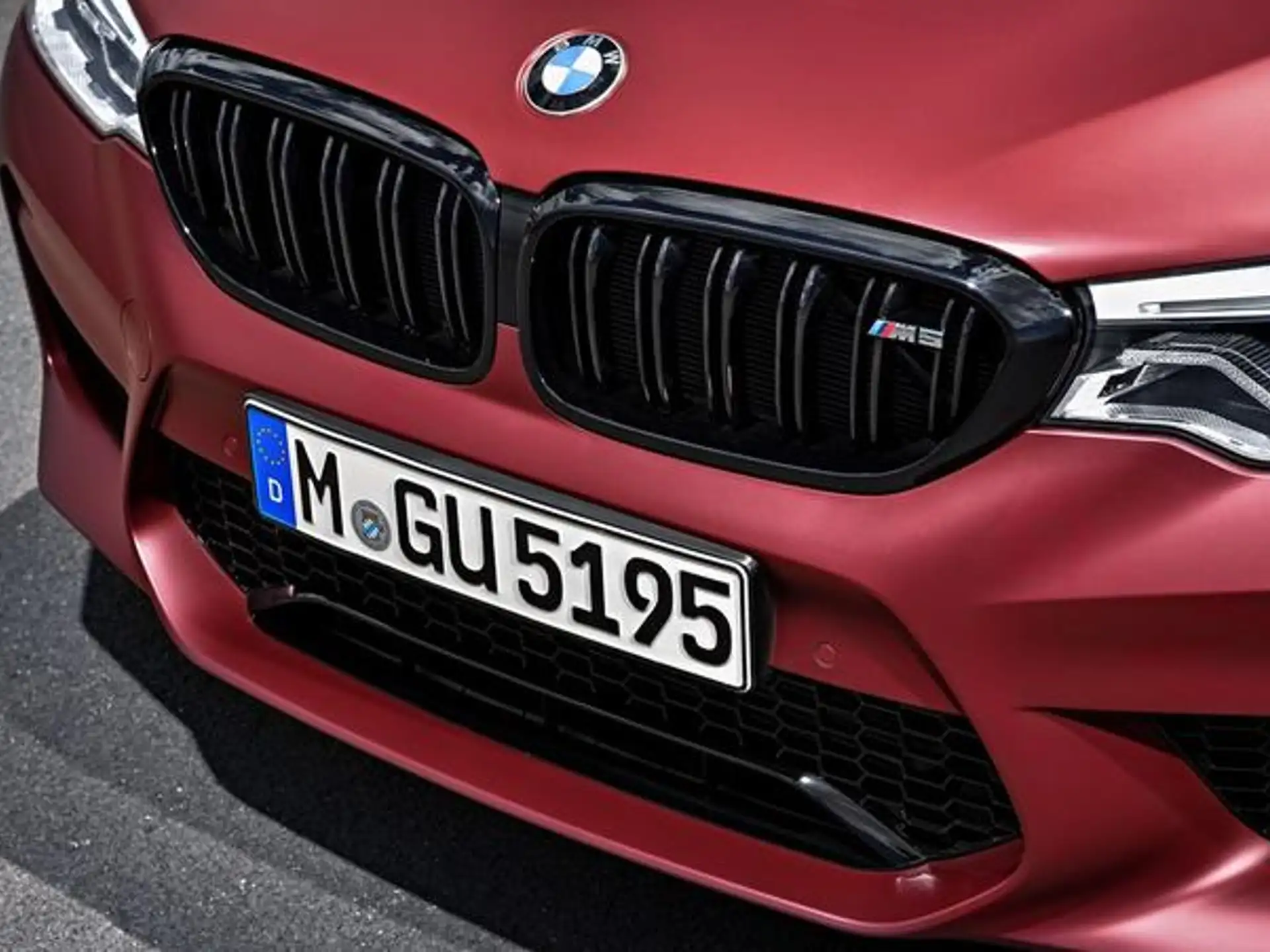 BMW Ziergitter Hochglanz schwarz M5 F90