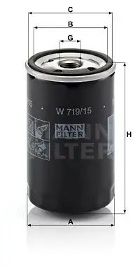 MANN-FILTER Ölfilter IMARW71915