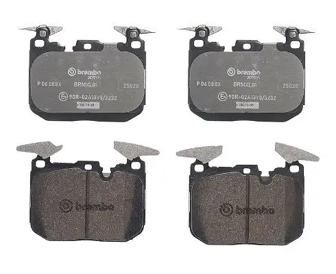 BREMBO Bremsbelagsatz, Scheibenbremse IBROP06088X