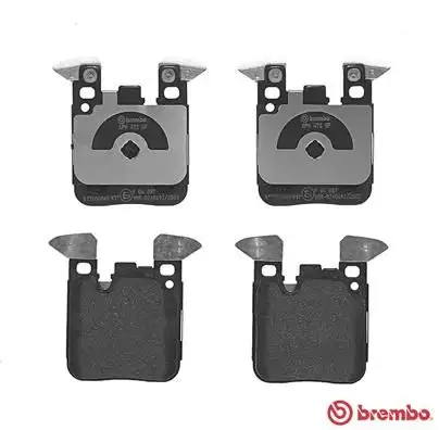 BREMBO Bremsbelagsatz, Scheibenbremse IBROP06087