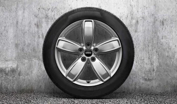 MINI Alufelge Channel Spoke 531 brightsilver 7,5Jx17 ET52 F60 