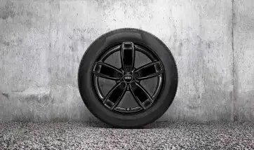 BMW Scheibenrad Leichtmetall schwarz F60 36116856031 - Bildpositi