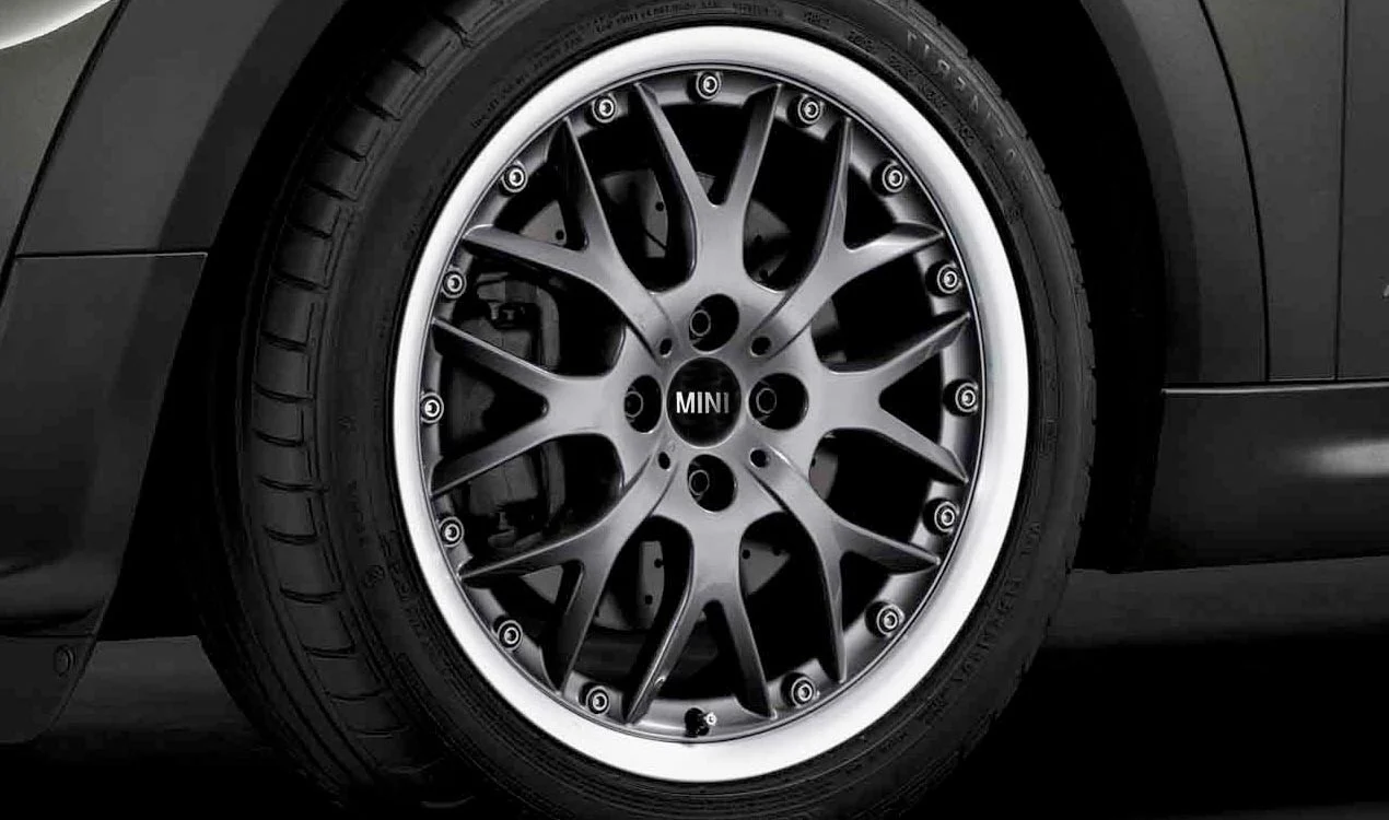 MINI Alufelge Cross Spoke Composite 90 7J x 17 ET 48 Anthrazit Vorderachse / Hinterachse