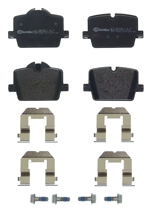 BREMBO Bremsbelagsatz, Scheibenbremse IBROP06114