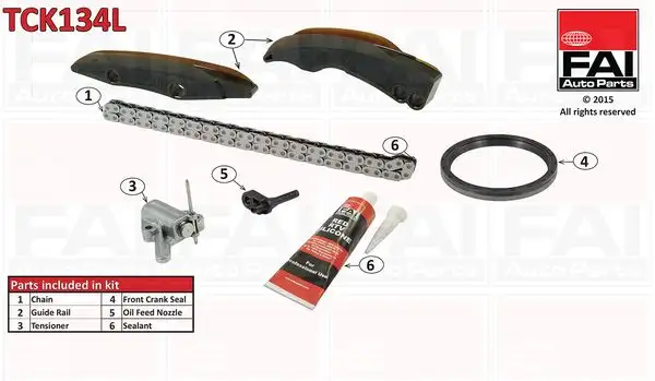 FAI AUTOPARTS Steuerkettensatz IFASTCK134L