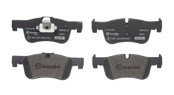 BREMBO Bremsbelagsatz, Scheibenbremse IBROP06078X