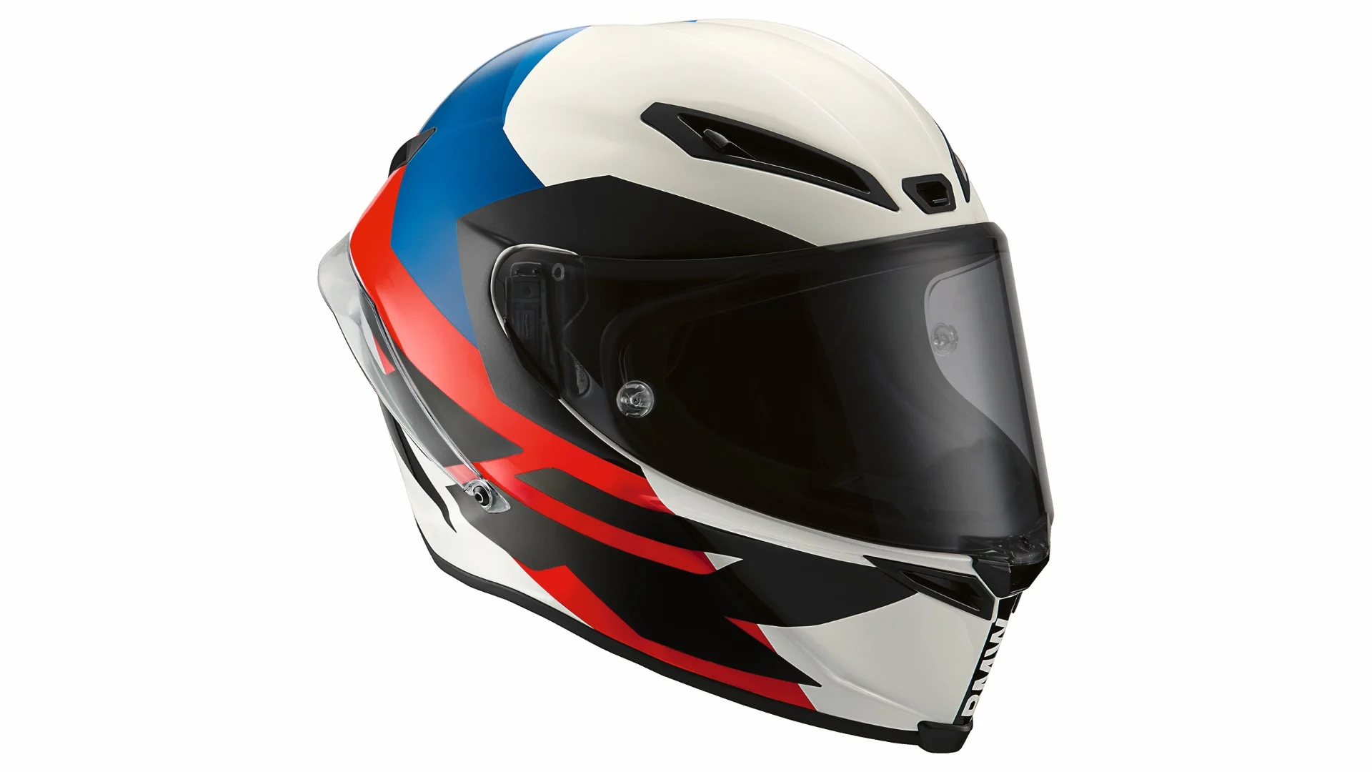 Bild zeigt Helm M Pro Race circuit mit dunklem Visier 