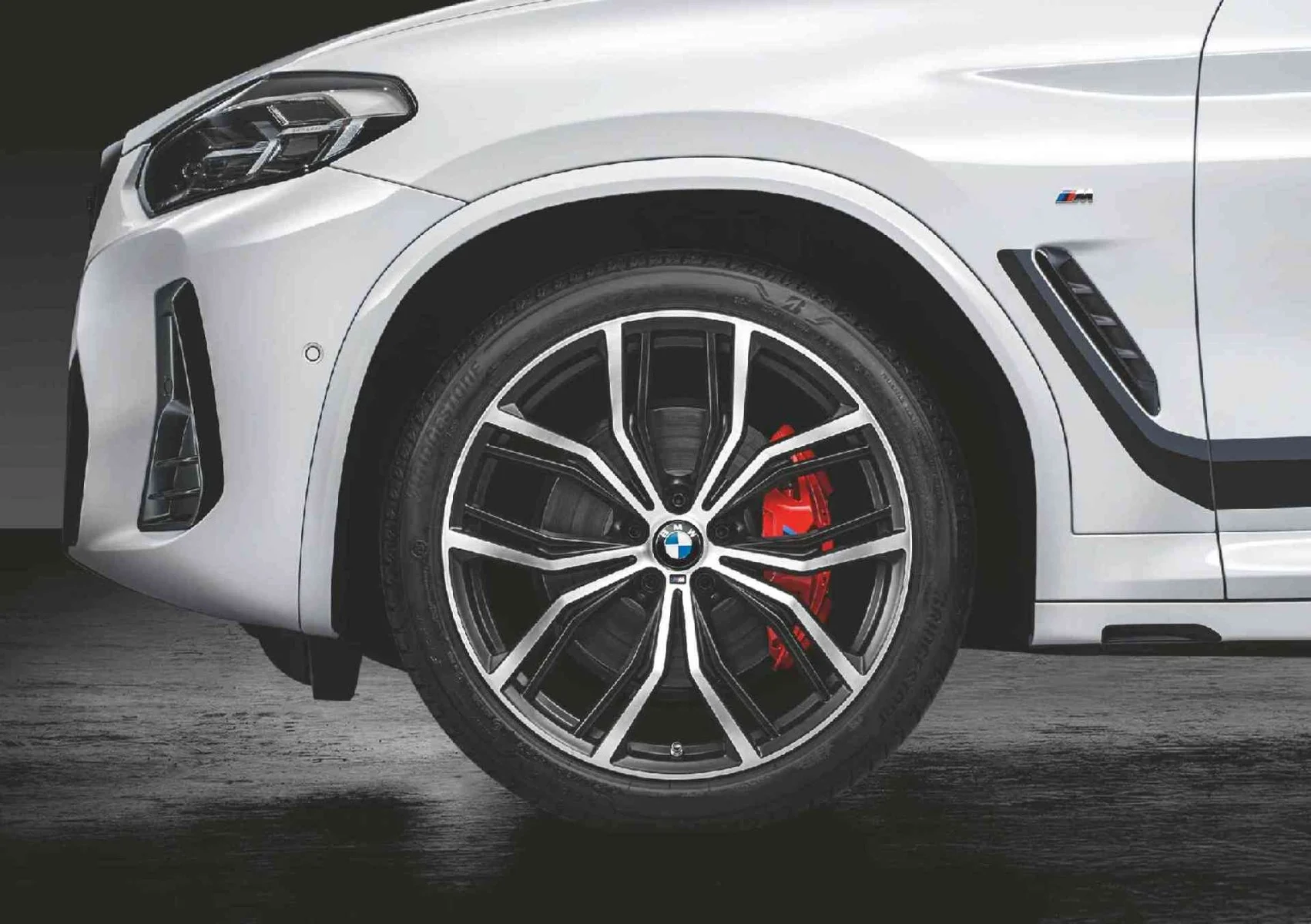 BMW Alufelge M Y-Speiche 701 bicolor (schwarz matt/hochglanzpoliert) 9,5Jx21 ET43 X3 G01 X4 G02