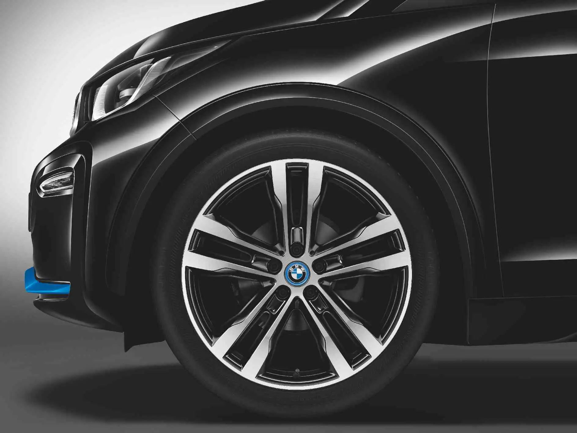 BMW Alufelge Doppelspeiche 431 jet black uni/glanzgedreht 6J ET39
