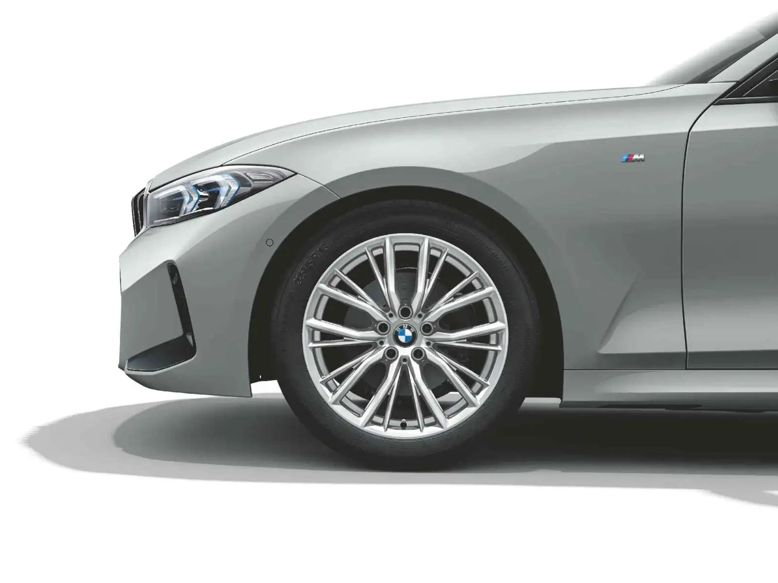 BMW Alufelge Doppelspeiche 796 refined silver 7,5J ET25 3er G20 G