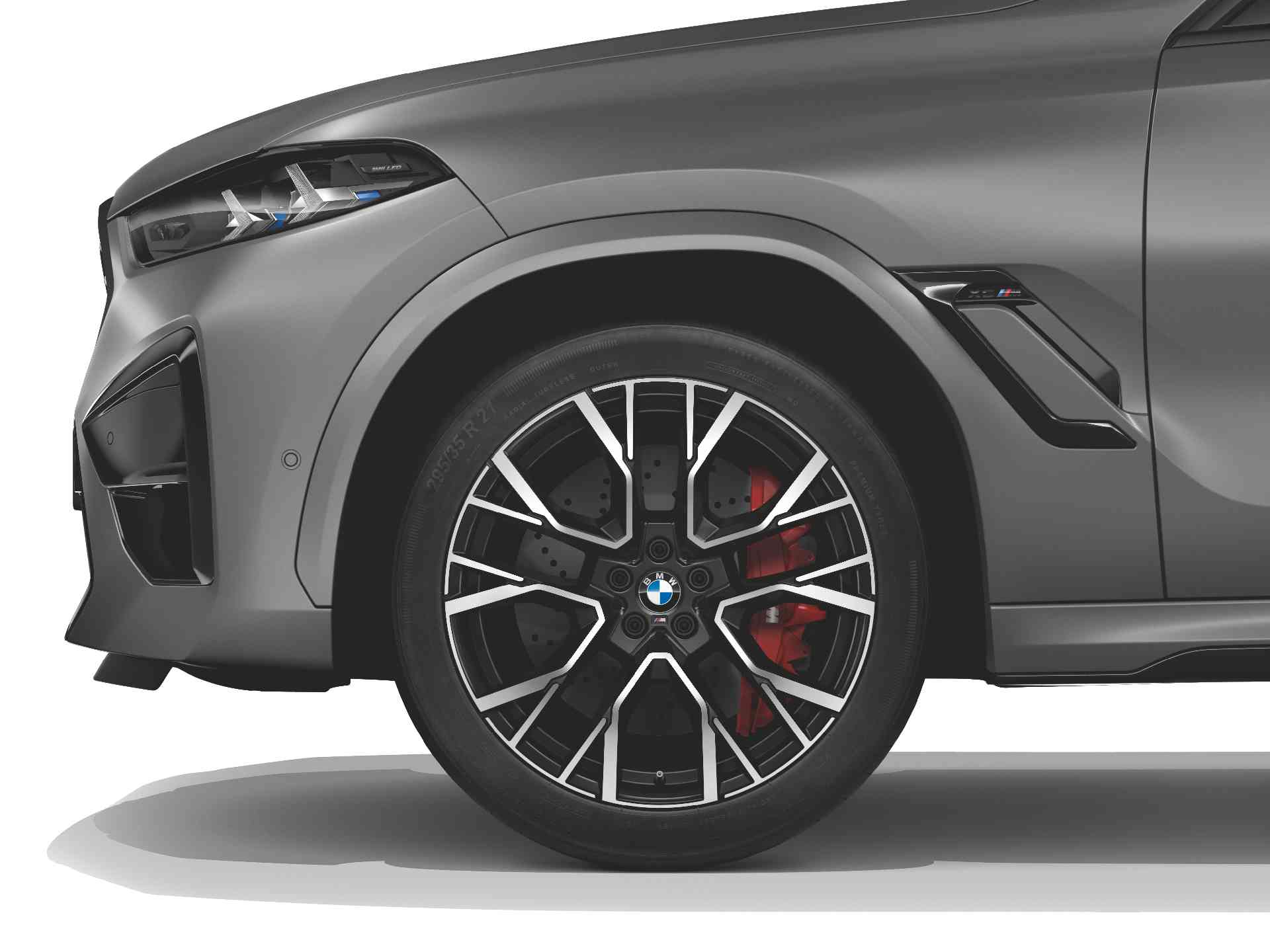 BMW Alufelge Sternspeiche 809M jet black uni/glanzgedreht 10,5Jx21 ET31 X5 M F95 X6 M F96
