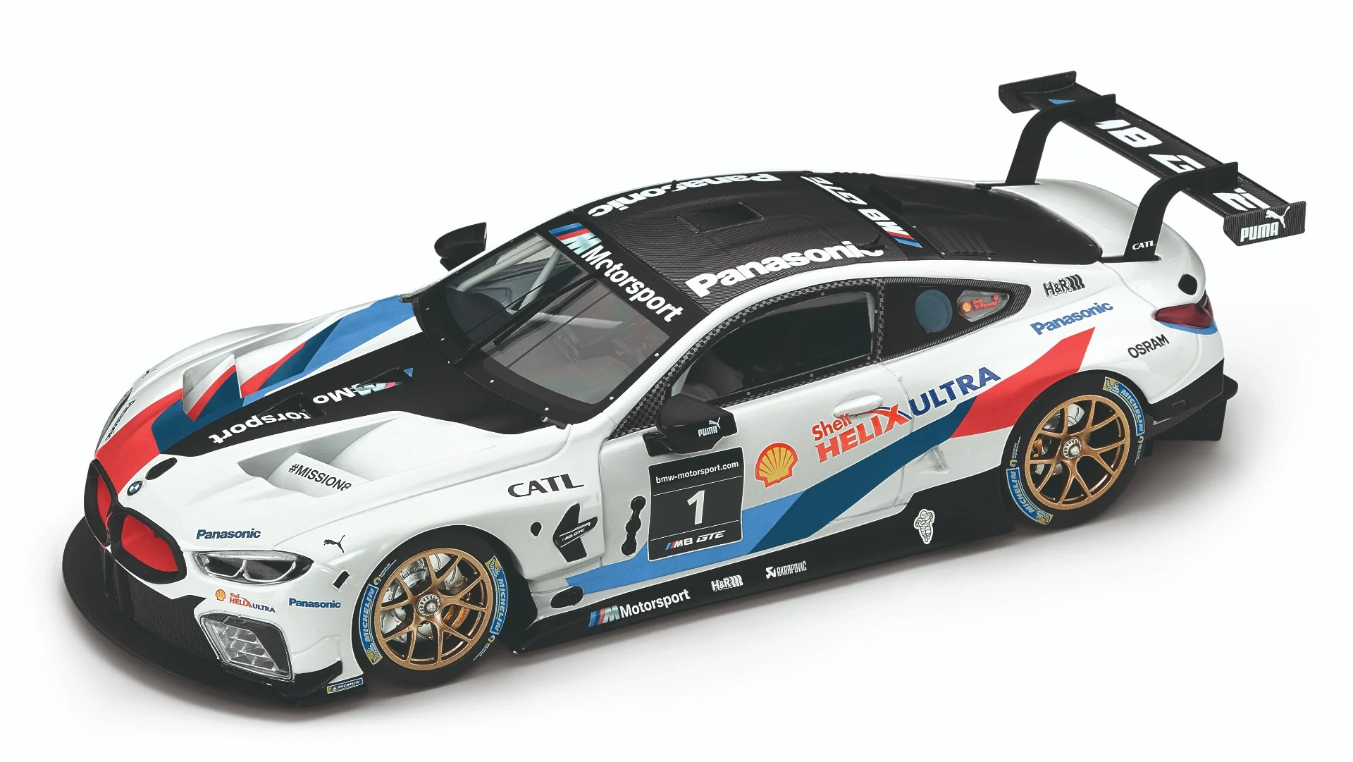 BMW Miniatur M8 GTE 1:18