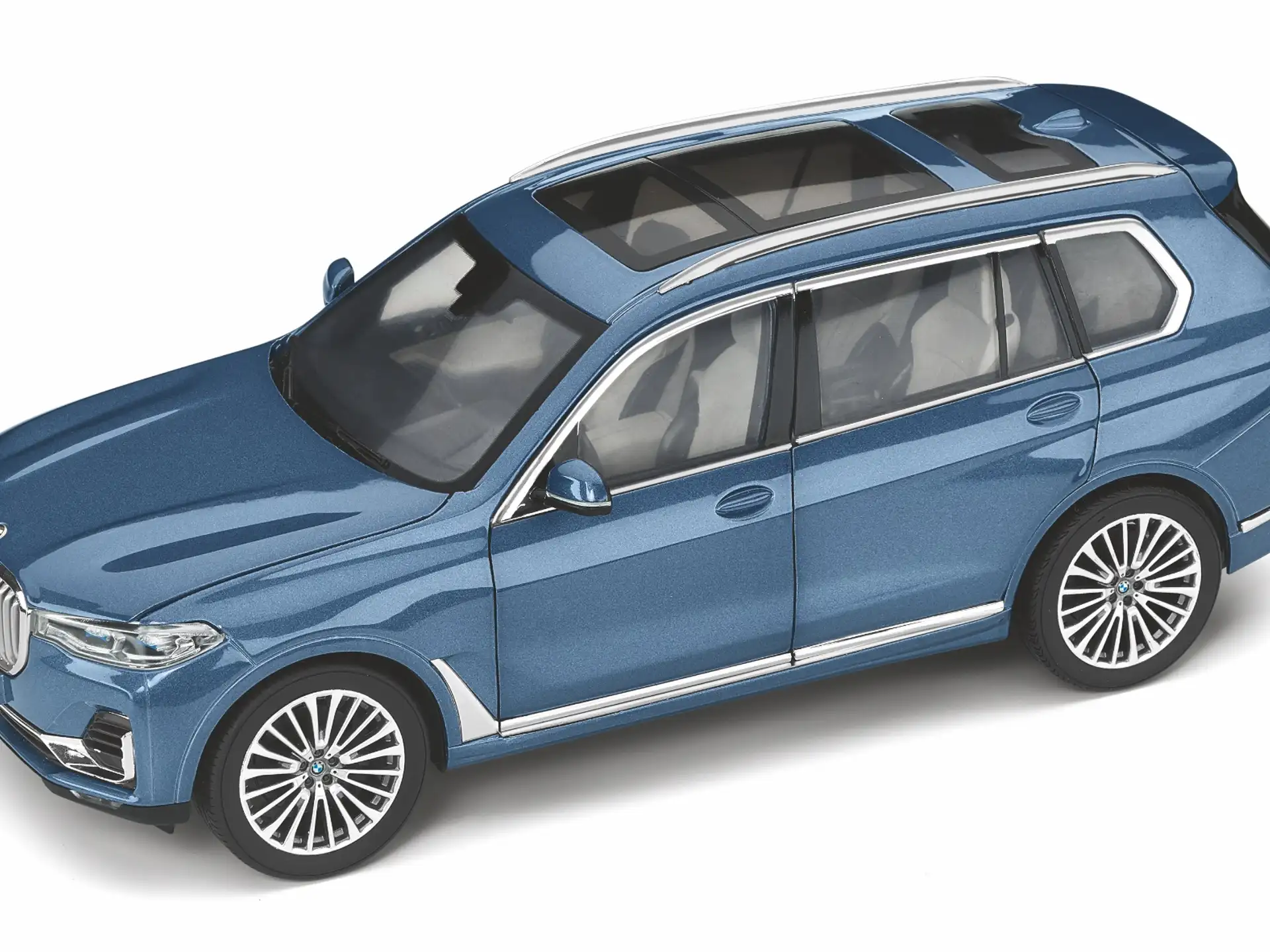 BMW Miniatur X7 Blau 1:18