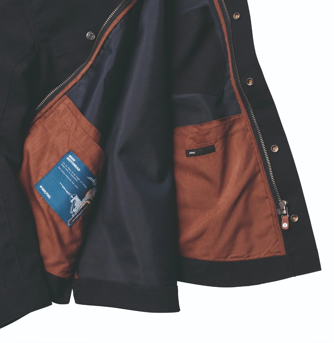 BMW Motorrad Jacke Mitte Herren dunkelblau