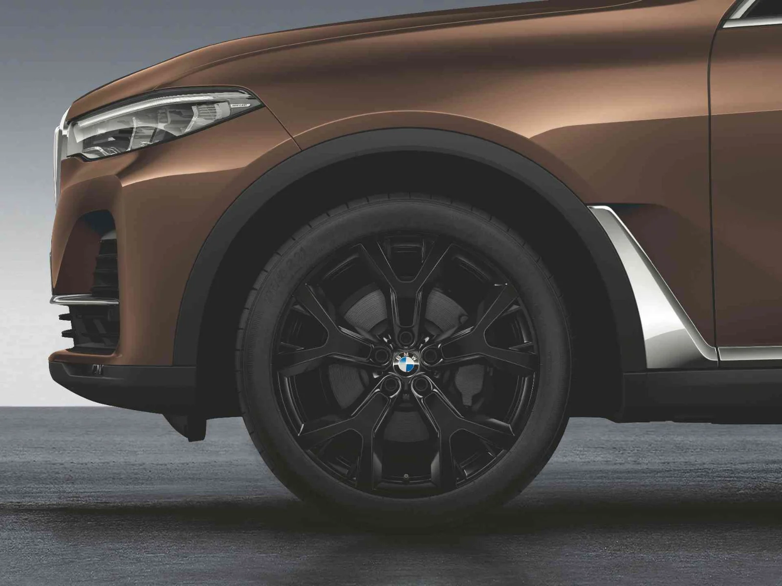BMW Alufelge Y-Speiche 752 jet black uni 9,5Jx21 ET 36 X7 G07