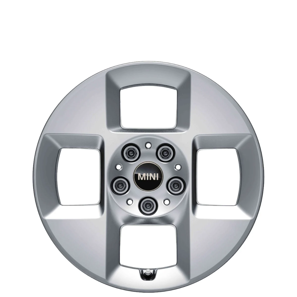 MINI Alufelge 4-Square Spoke 955 refined silver 6,5Jx16 ET47 F65 F66 Cabrio F67