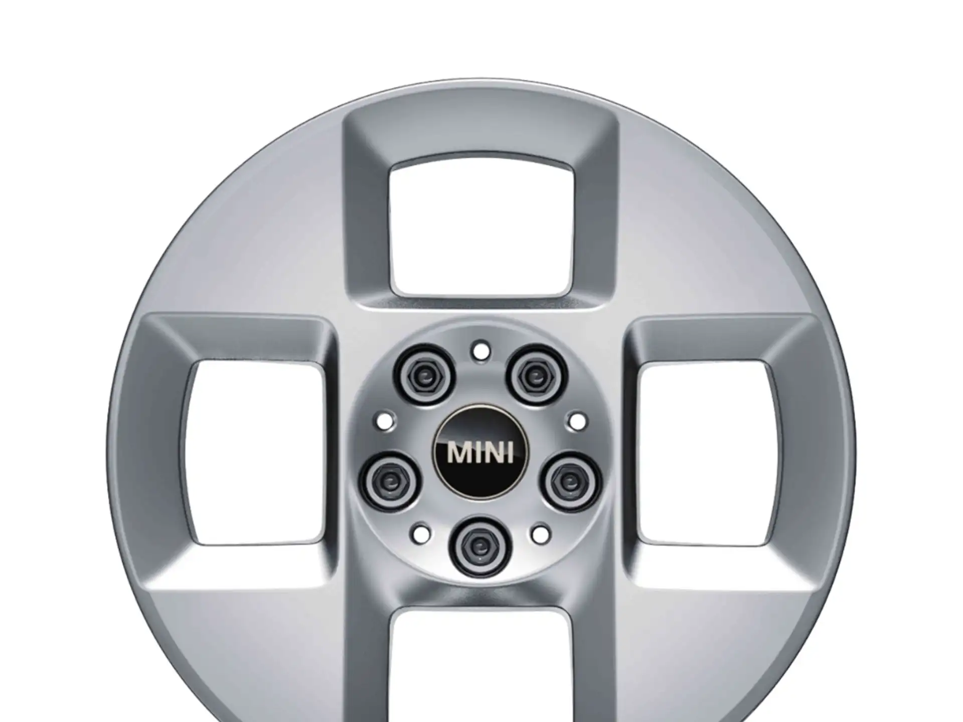 MINI Alufelge 4-Square Spoke 955 refined silver 6,5Jx16 ET47 F65 F66 Cabrio F67