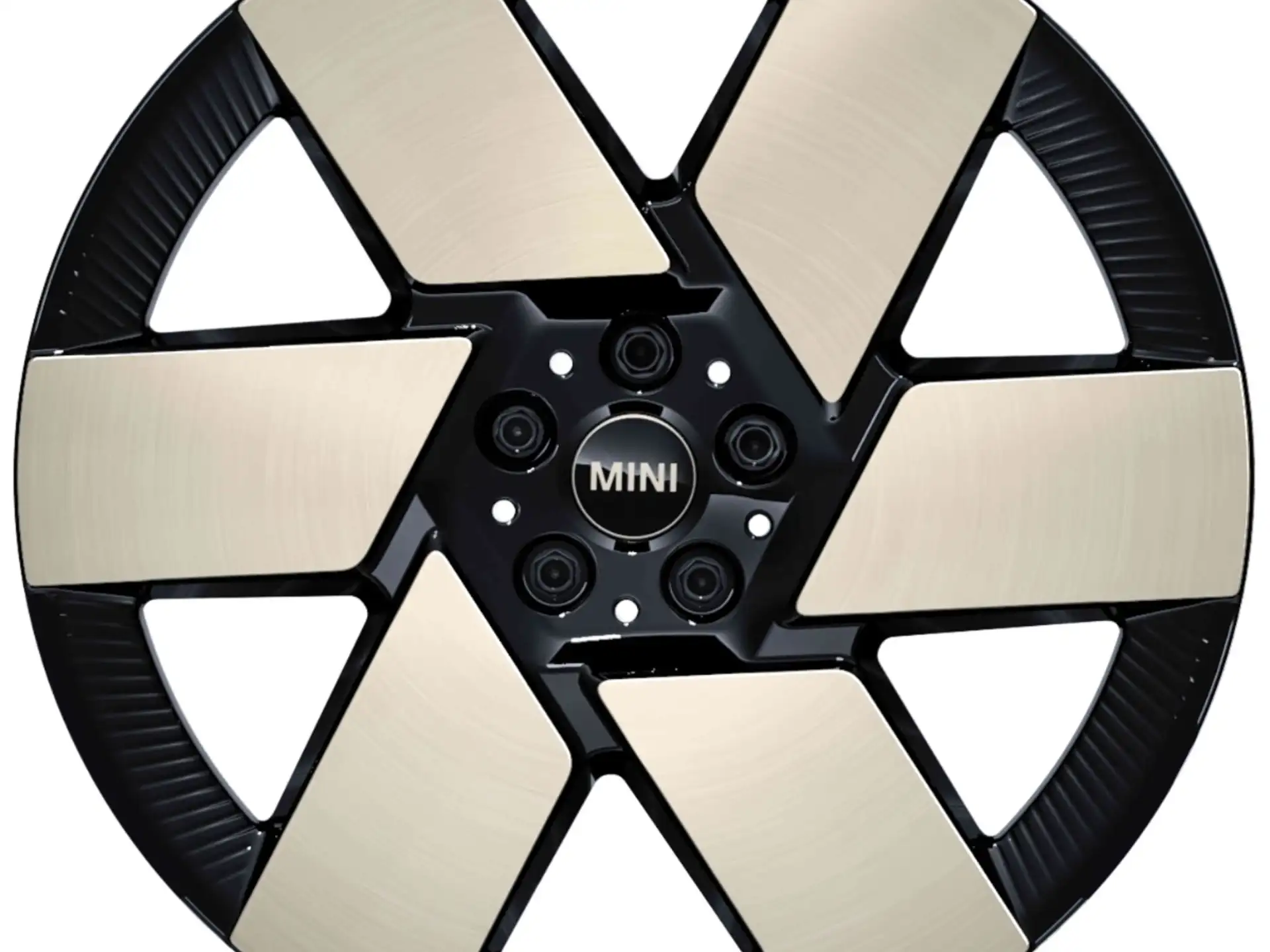 MINI Alufelge Windmill Spoke 946 bicolor (tinted vibrant/hochglanzpoliert) 8Jx20 ET46 Countryman U25