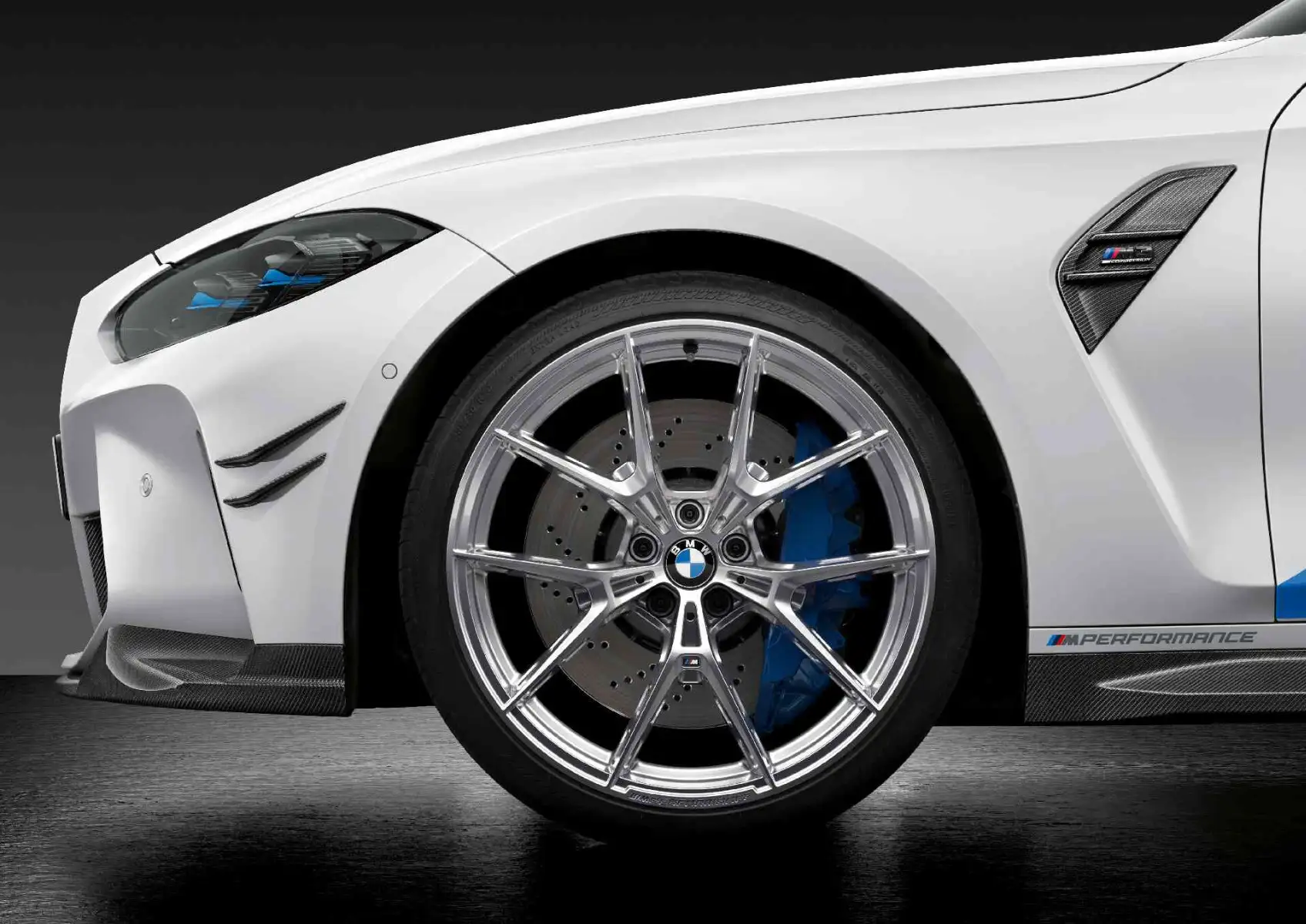 BMW Sommerkompletträder M Performance Y-Speiche 1063M refined sil