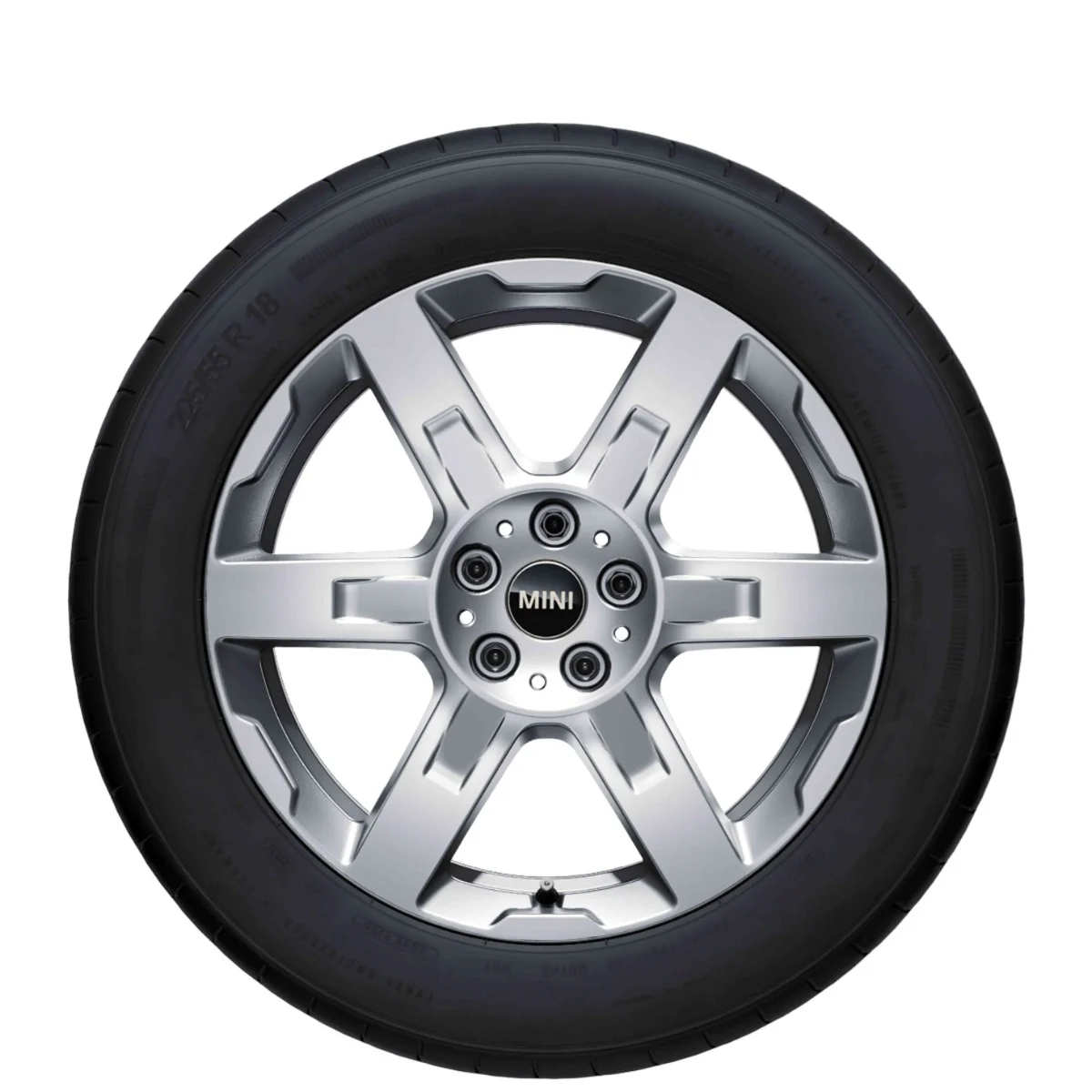 MINI Alufelge Asteroid Spoke 944 refined silver 7,5Jx18 ET50 Countryman U25
