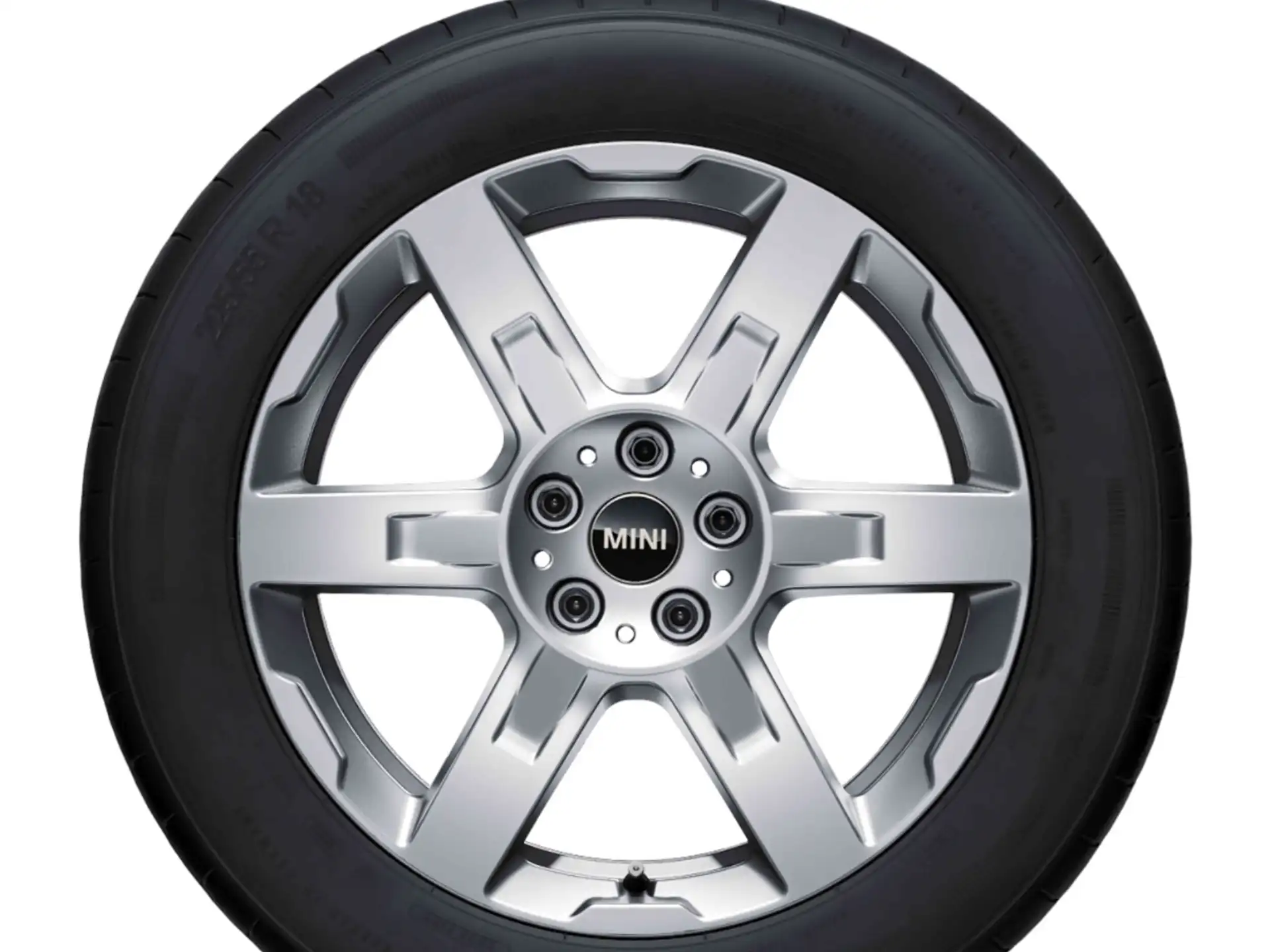 MINI Alufelge Asteroid Spoke 944 refined silver 7,5Jx18 ET50 Countryman U25