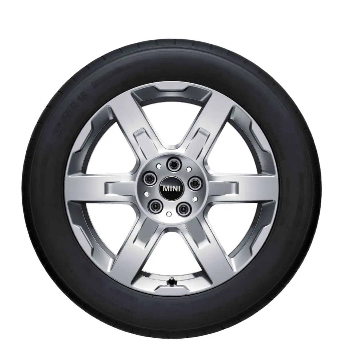 MINI Alufelge Asteroid Spoke 944 refined silver 7,5J ET50 Country