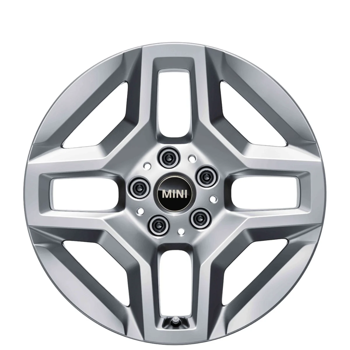 MINI Alufelge X-Spoke 981 refined silver 7Jx17 ET47 Aceman J05