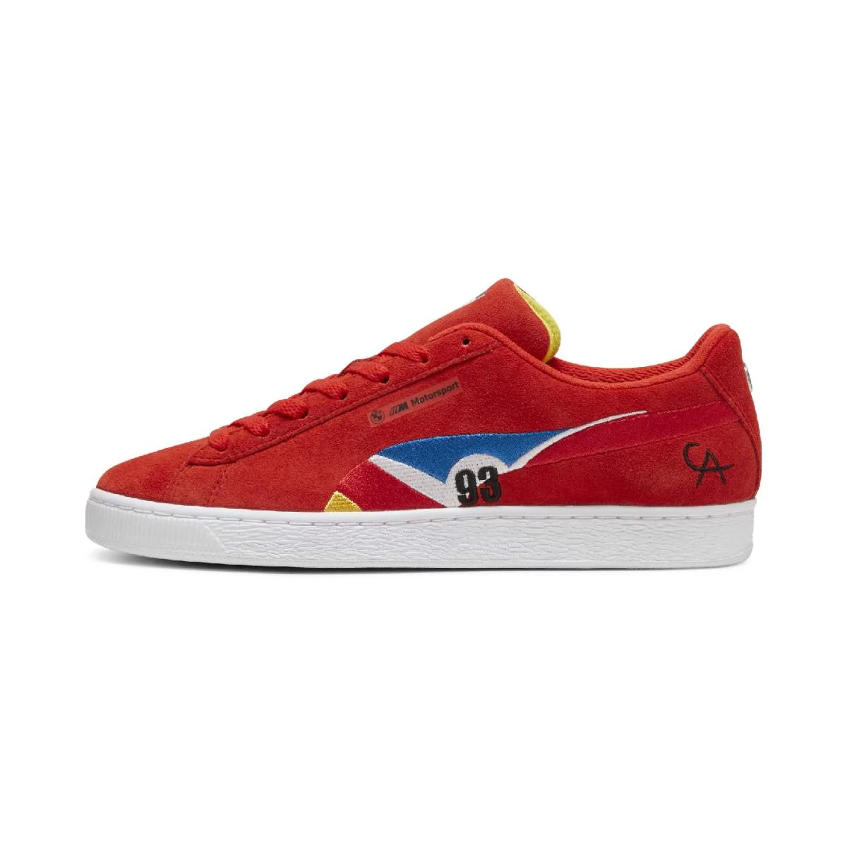BMW M Motorsport AC Sneaker Wildleder Herren rot