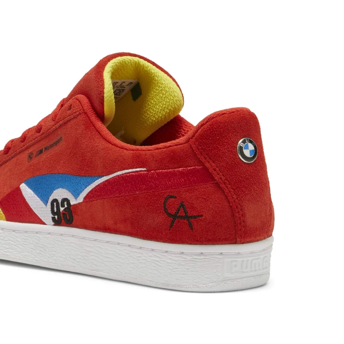 BMW M Motorsport AC Sneaker Wildleder Herren rot