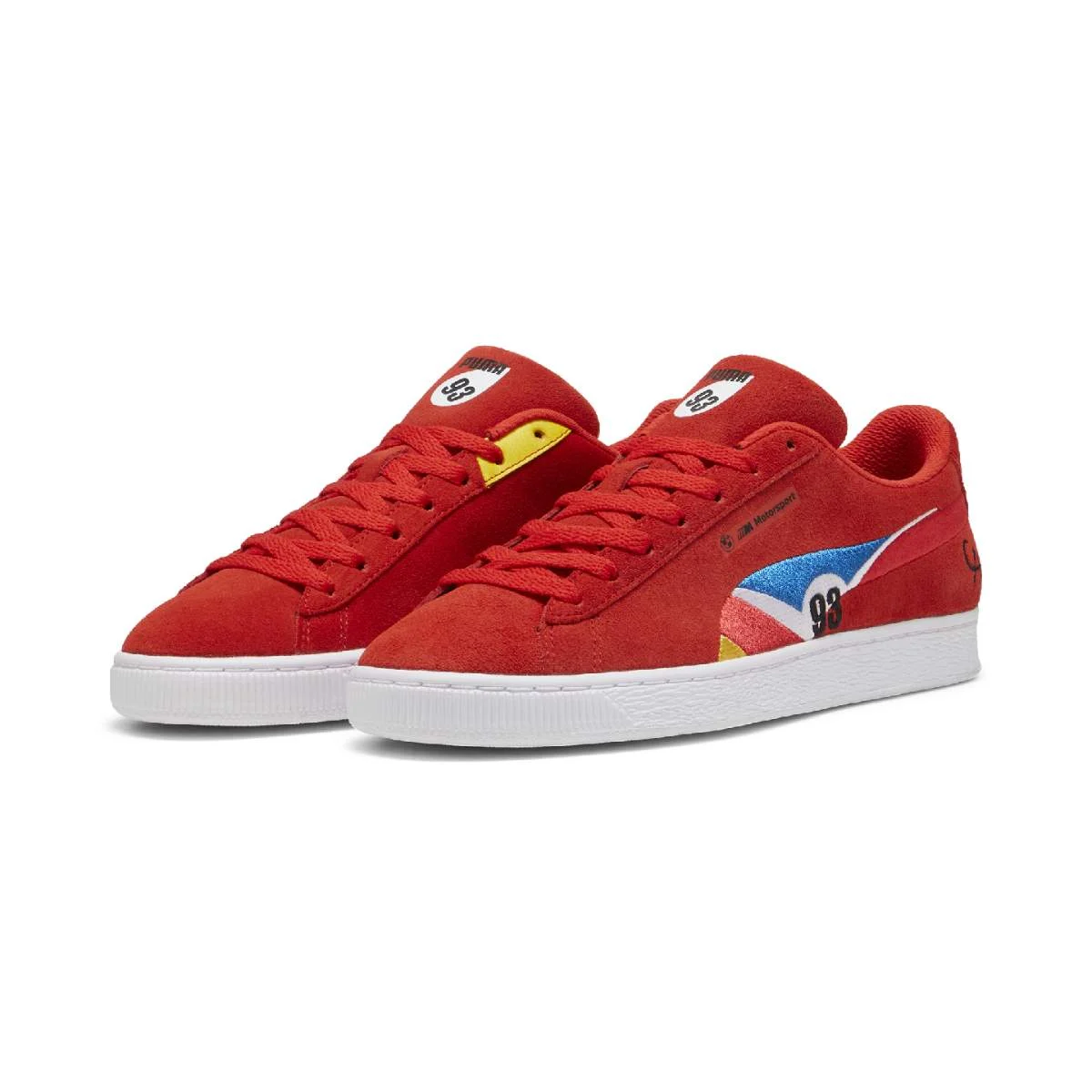 BMW M Motorsport AC Sneaker Wildleder Herren rot