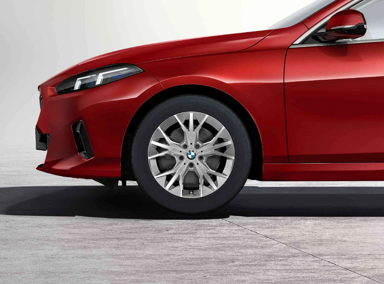 BMW Alufelge Y-Speiche 972 refined silver 7,5Jx17 ET53 1er F70 2er F74