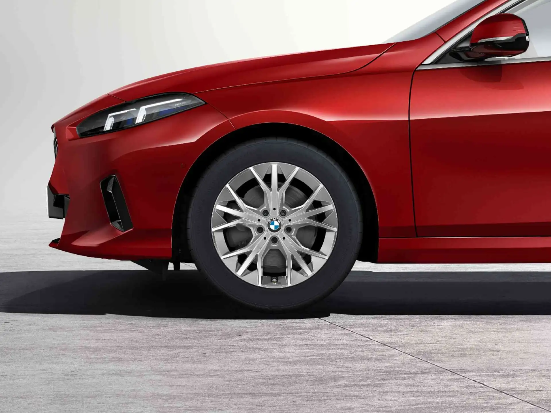 BMW Alufelge Y-Speiche 972 refined silver 7,5Jx17 ET53 1er F70 2er F74