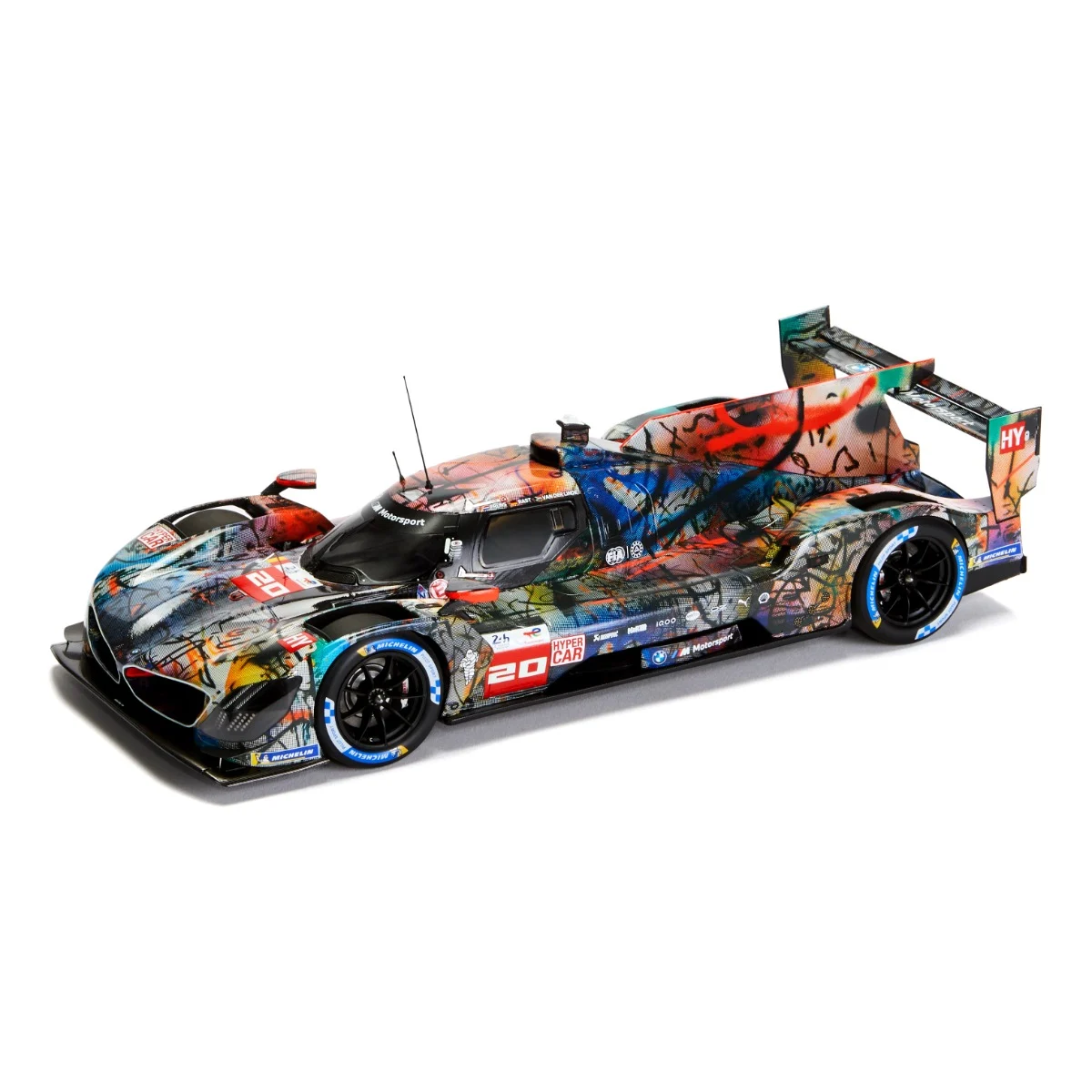 BMW Miniatur Art Car #20 Julie Mehretu, M Hybrid V8 1:43 [similar]