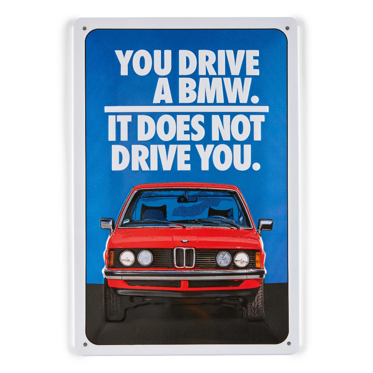 BMW Blechschild Claim