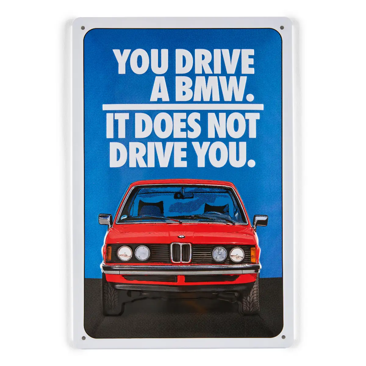 BMW Blechschild Claim