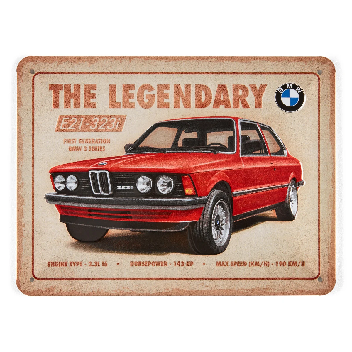 BMW Blechschild E21