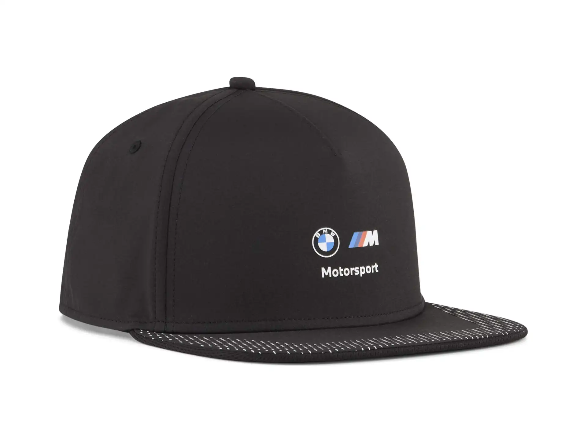 BMW M Motorsport Flat Brim Cap Herren schwarz