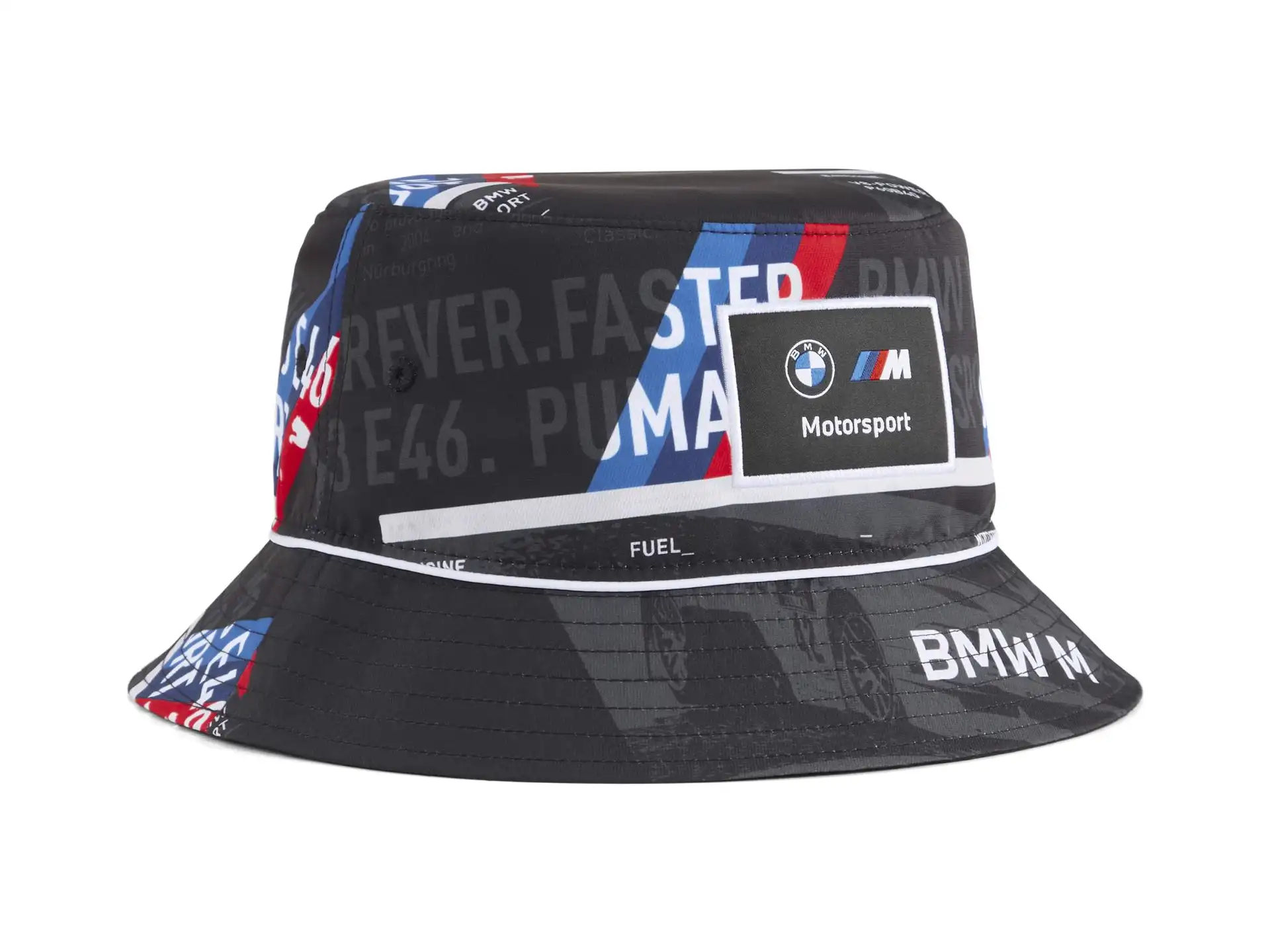 BMW M Motorsport AOP Fischerhut Unisex schwarz