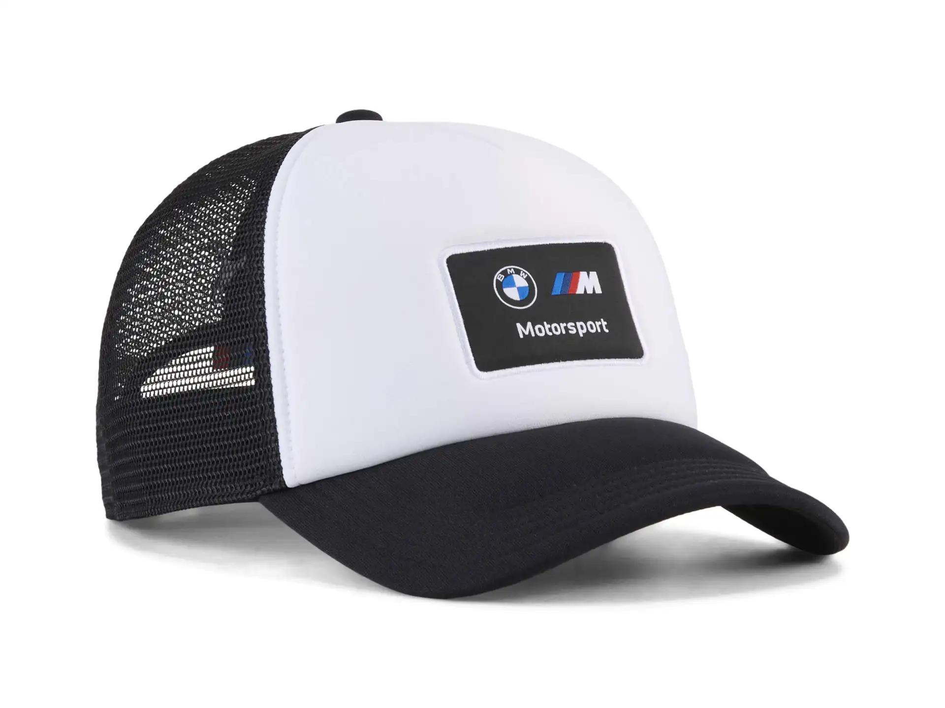 BMW M Motorsport Trucker Cap Herren schwarz weiß