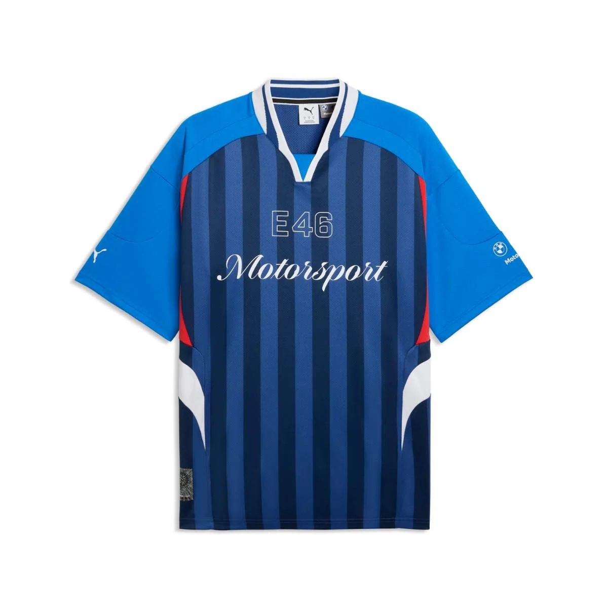 BMW M Motorsport Lifestyle Jersey Kurzärmlig Herren blau