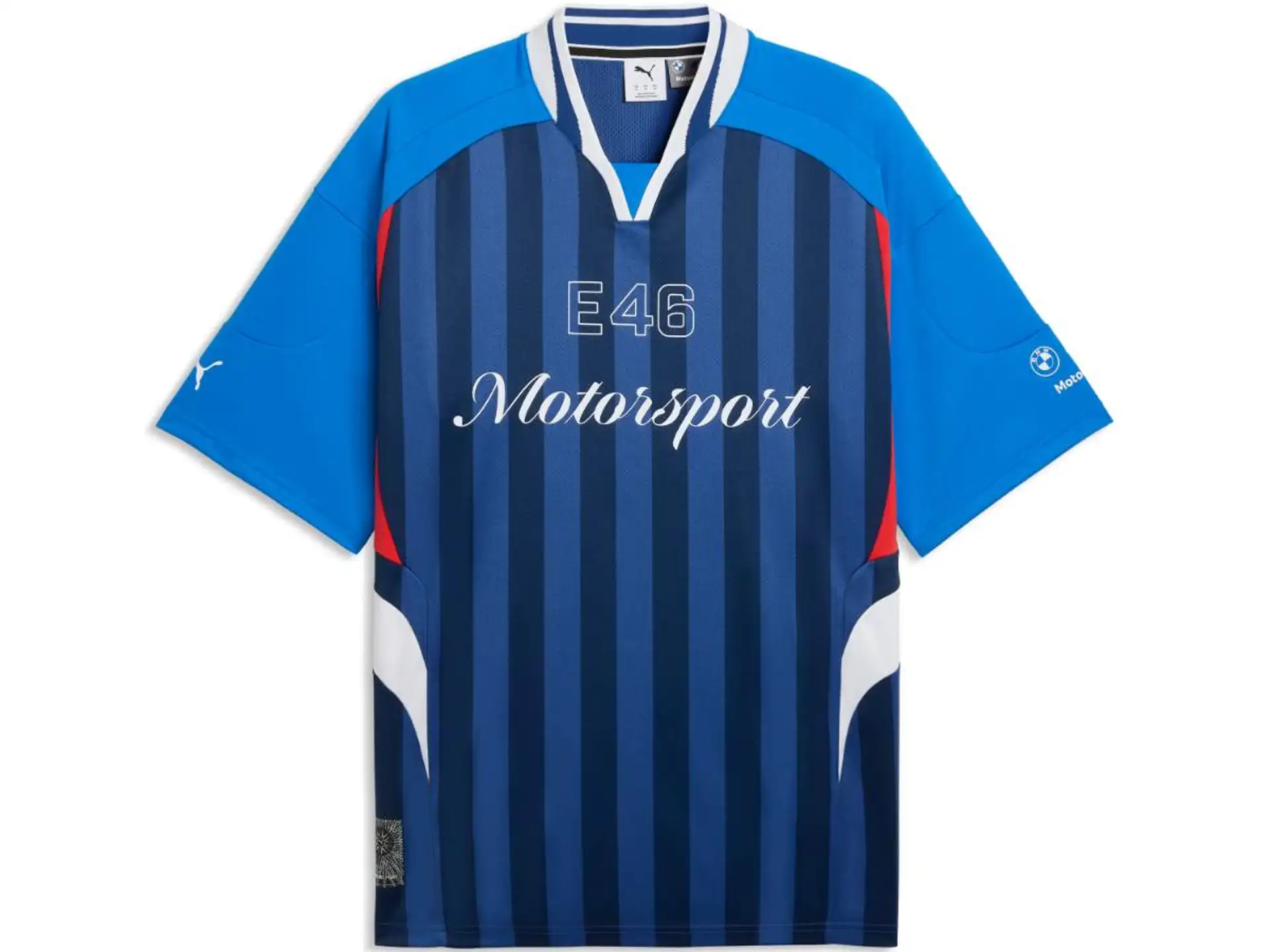 BMW M Motorsport Lifestyle Jersey Kurzärmlig Herren blau